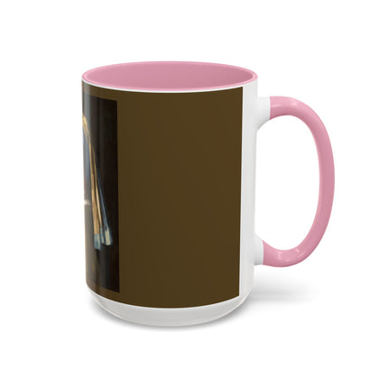 Girl with a Pearl Earring by Johannes Vermeer Colorful Mugs (11oz, 15oz)