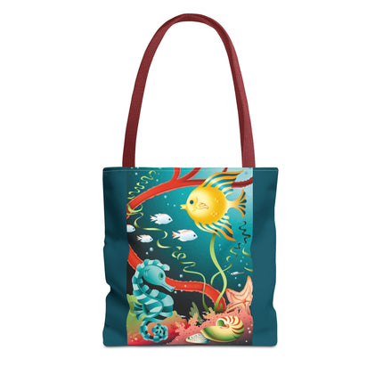 Underwater Symphony Tote Bag (AOP)