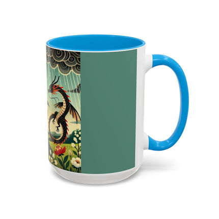 The Dragon Fairy’s Stride Colorful Mugs (11oz, 15oz)