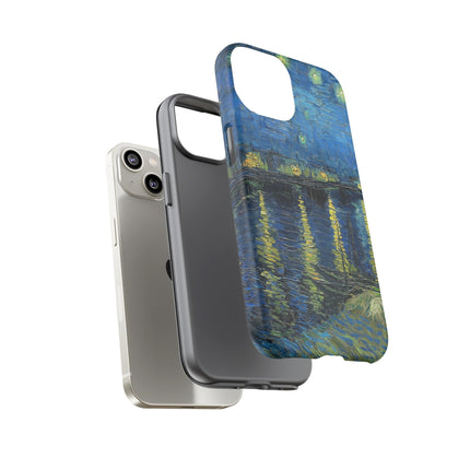 Starry Night Over the Rhone by Vincent Van Gogh Phone Cases