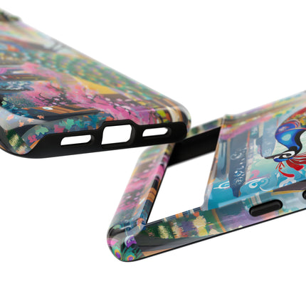 Techno Plumes Phone Cases