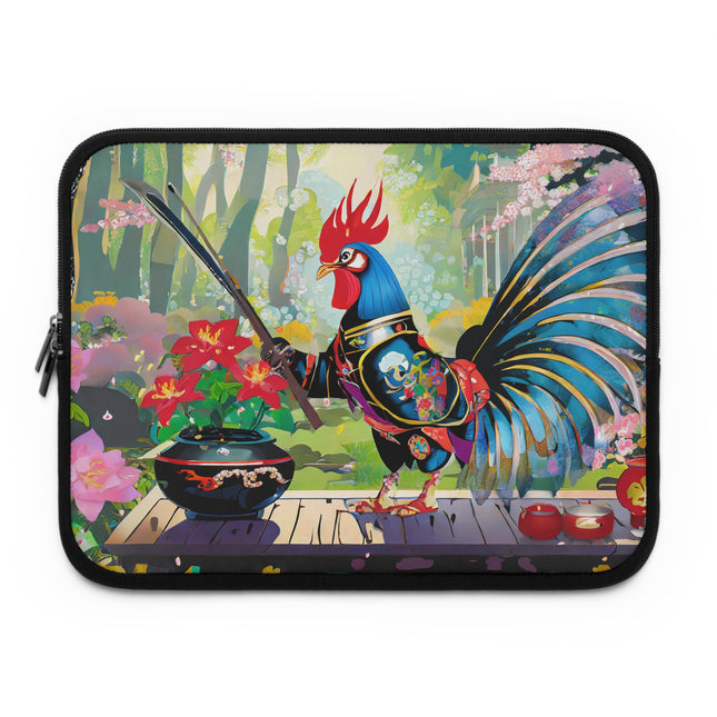 Cyberpunk Rooster Laptop Sleeve