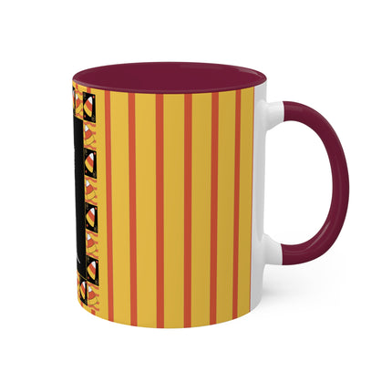Candy Corn Skeleton Colorful Mugs (11oz, 15oz)