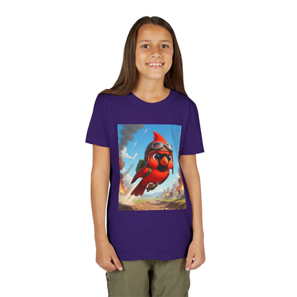 Cardinal Dive Bomber Youth Short Sleeve Tee