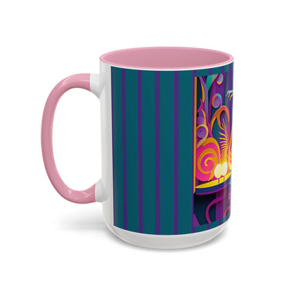 Dance of the Skeleton Ballerinas Colorful Mugs (11oz, 15oz)