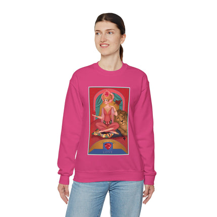 July & Ruby (from the Gem Series) by Sofia Chiostri Heavy Blend™ Crewneck Sweatshirt