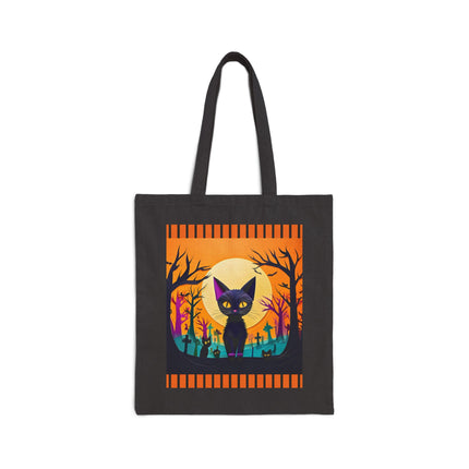 Phantom Parade Cotton Canvas Tote Bag