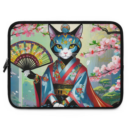 Cyberpunk Geisha Laptop Sleeve