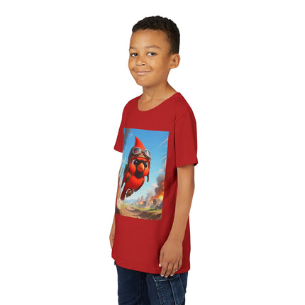 Cardinal Dive Bomber Youth Short Sleeve Tee