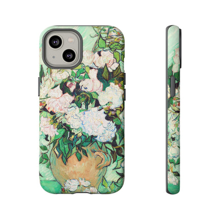 Roses by Vincent Van Gogh Phone Cases