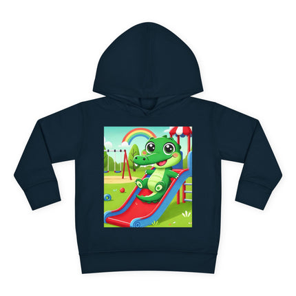 Playground Crocodile Joy Toddler Pullover Fleece Hoodie