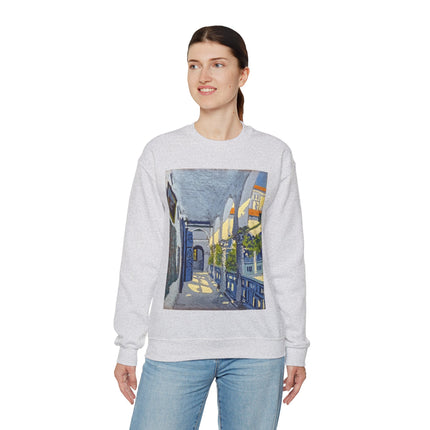 Gallery of a Moroccan Riad by George Gaudion Heavy Blend™ Crewneck Sweatshirt