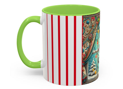 Mischief in Tinselland Colorful Mugs (11oz, 15oz)