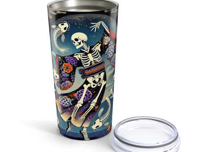 Skeleton Kabuki Performer Tumbler 20oz