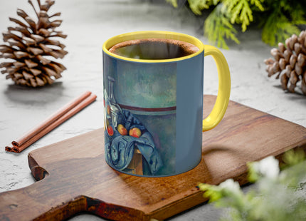 The Peppermint Bottle by Paul Cézanne Colorful Mugs (11oz, 15oz)