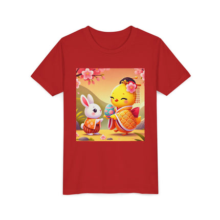 Whimsical Springtime Exchange Youth Short Sleeve Tee