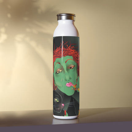 Mirror, Mirror A Witch's Touch Slim Water Bottle