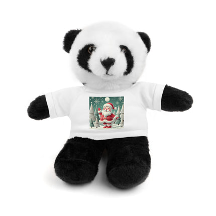 Santa's Joyful Night Stuffed Animals with Tee