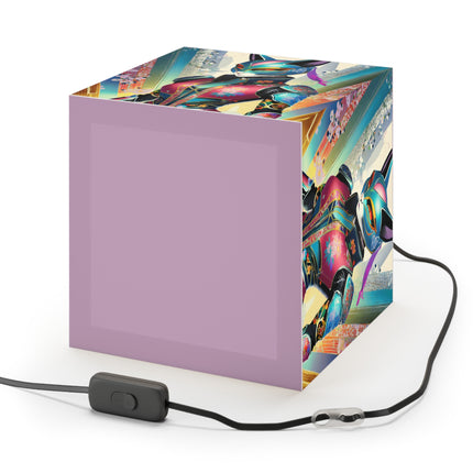 Cyberpunk Chic Light Cube Lamp