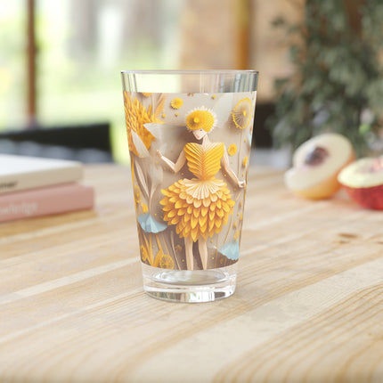 Dandelion Fairy Glass, 16oz