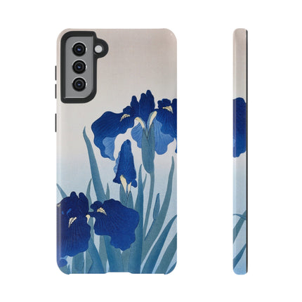Iris Flowers by Ohara Koson Phone Cases