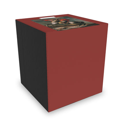 Napoleon Crossing the Alps by Jacques-Louis David Felt Storage Box