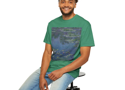Water Lilies by Claude Monet Unisex Garment-Dyed T-shirt