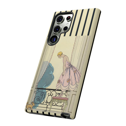 Falbalas et fanfreluches, La Souris by George Barbier Phone Cases