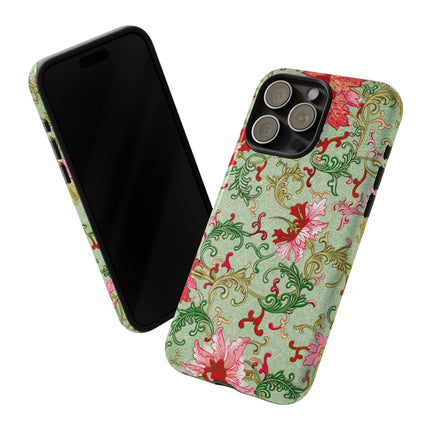 Flower Illustration by Owen Jones Phone Cases