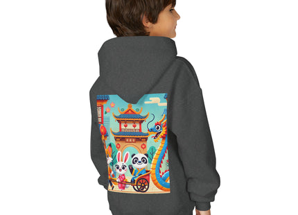 Lantern Street Dragon Parade Youth Heavy Blend Hooded Sweatshirt