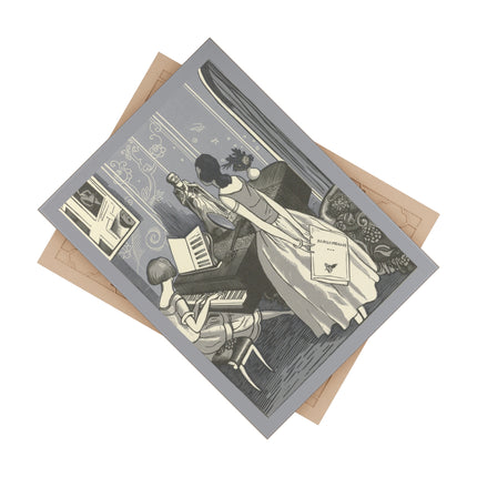 Piano and Singing by Fernand Siméon Ceramic Tile