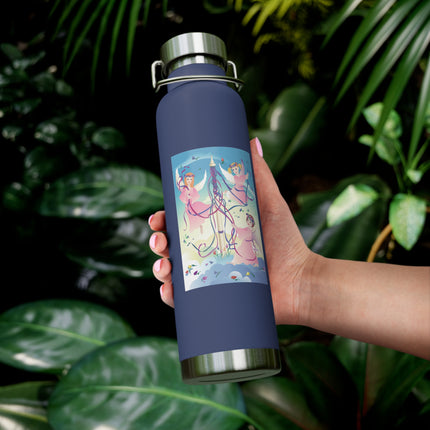 Angelic Revelry Copper Vacuum Insulated Bottle, 22oz