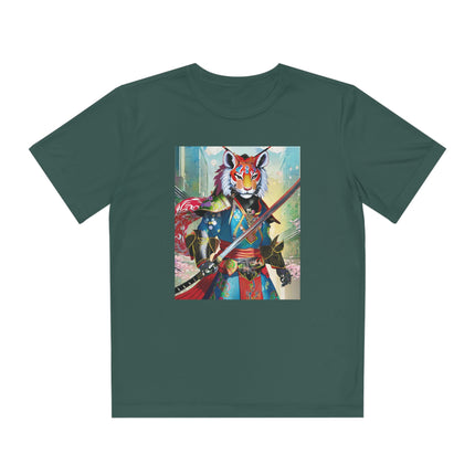 Cyberpunk Samurai Youth Competitor Tee