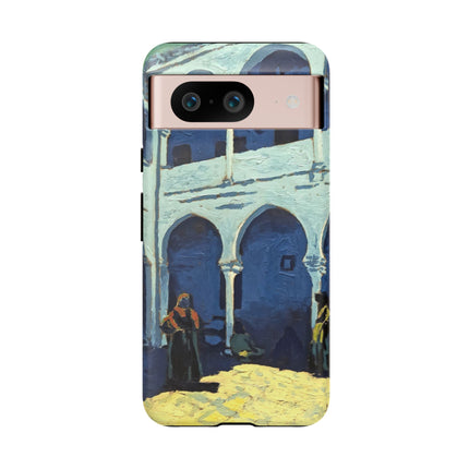 Courtyard of Moroccan Riad by George Gaudion Phone Cases