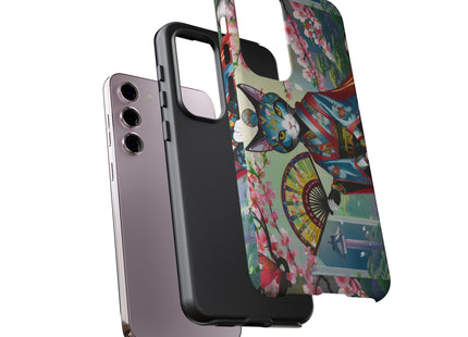Cyberpunk Geisha Phone Cases