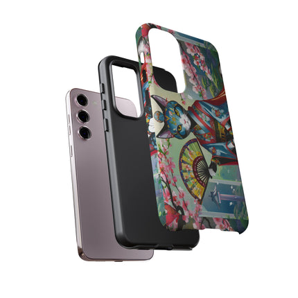 Cyberpunk Geisha Phone Cases