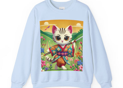 Samurai Kitten Unisex Heavy Blend™ Crewneck Sweatshirt