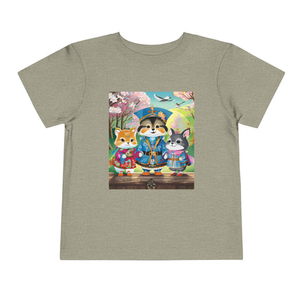 Fluffy Explorers Toddler Short Sleeve Tee