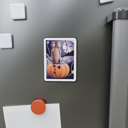 The Startled Pumpkin Die-Cut Magnets (5 Sizes)