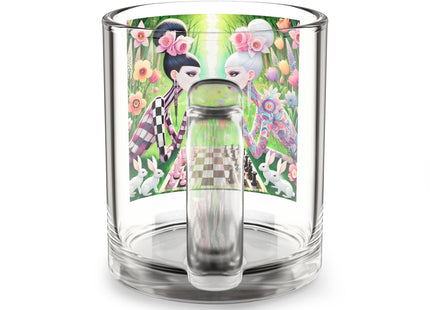 Spring Gambit: A Fairy’s Move Glass Mug, 10oz