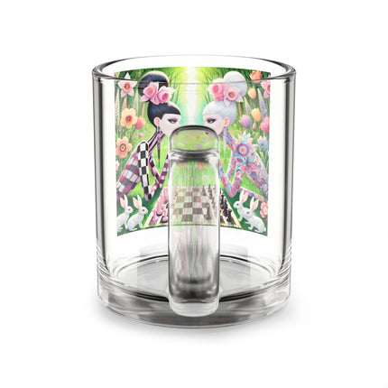 Spring Gambit: A Fairy’s Move Glass Mug, 10oz