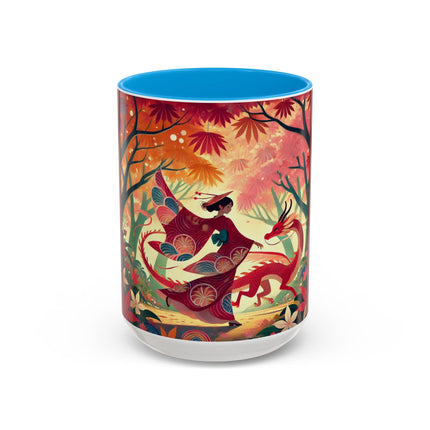 The Dragon Fairy’s Dance Colorful Mugs (11oz, 15oz)