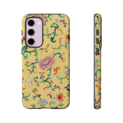 Flower Illustration by Owen Jones Phone Cases