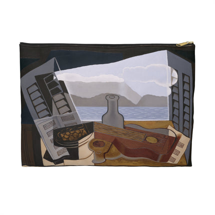 Open Window Accessory Pouch – Juan Gris Cubist Still Life Art Design