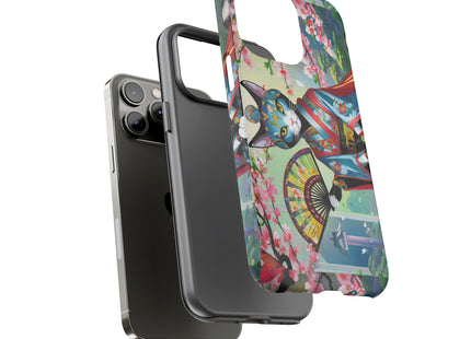 Cyberpunk Geisha Phone Cases