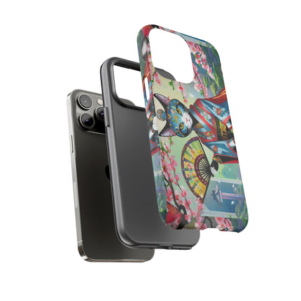 Cyberpunk Geisha Phone Cases