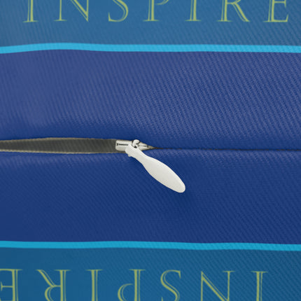 December & Tanzanite (from the Gem Series) by Sofia Chiostri Spun Polyester Lumbar Pillow