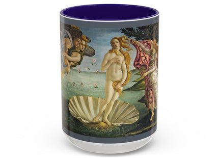 Birth of Venus by Sandro Botticelli Colorful Mugs (11oz, 15oz)