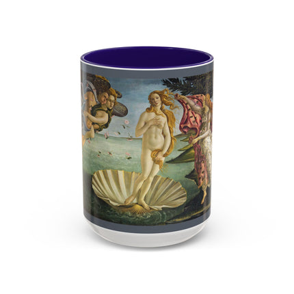 Birth of Venus by Sandro Botticelli Colorful Mugs (11oz, 15oz)