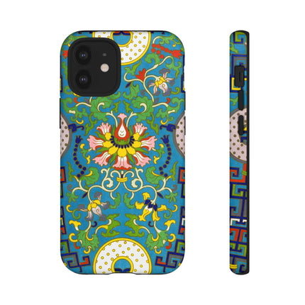 Chinese Floral Illustration by Owen Jones Phone Cases